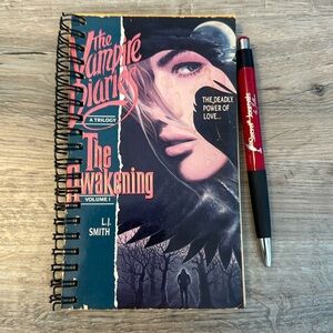 Secret Journal “The Vampire Diaries” 📚 Handmade journal from an old book
